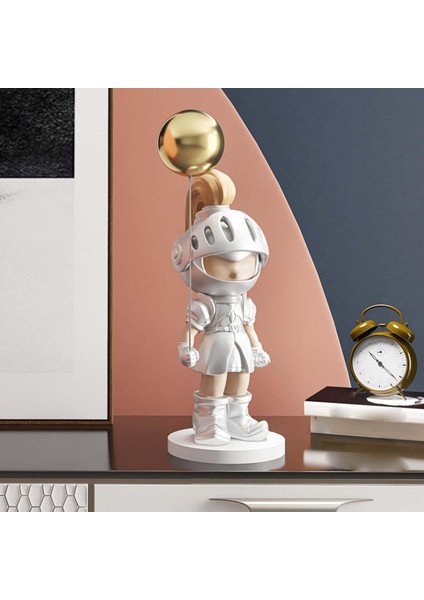 Şövalye Figürler Sundurma Kitaplık Çubuğu Gümüş Için Heykel Dekorasyonunu Dekore Eder (Yurt Dışından) modelleri