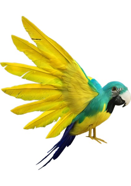 Hayata Benzeyen Yapay Papağan Modeli Ev Bahçesi Fotoğraf Pervane St Stil D (Yurt Dışından)