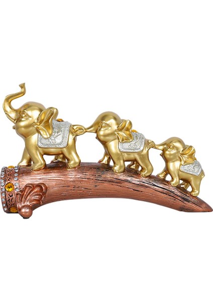 Heykel Heykeli Servet Bahçe Için Altın Figürinler (Yurt Dışından)