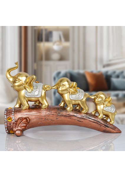 Heykel Heykeli Servet Bahçe Için Altın Figürinler (Yurt Dışından) modelleri