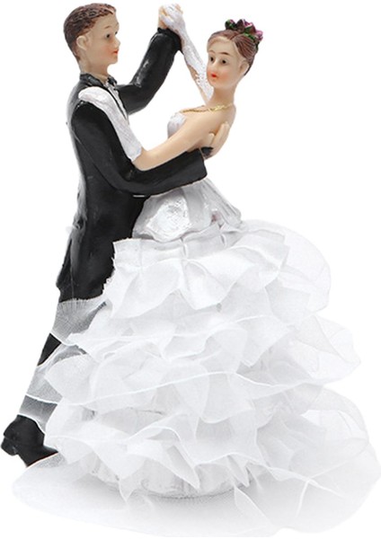 Iskandinav Çift Figürin Karısı Koca Hediye Heykel Ev Dekor Reçine Heykel B (Yurt Dışından)