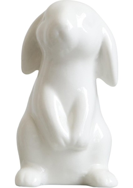 Sevimli Paskalya Tavşanı Figürinler Heykeli Araba Gösterge Tablosu B 5.5X10CM (Yurt Dışından)