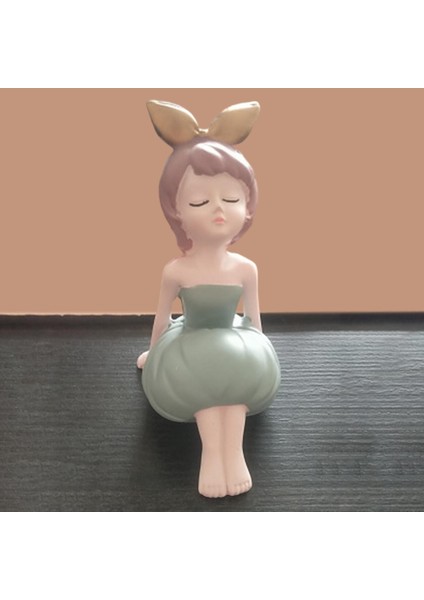 Sevimli Kız Heykel Heykel Heykel Reçine Sanat Parti Noel Dekor D 9.3x6.5cm (Yurt Dışından) indirimleri