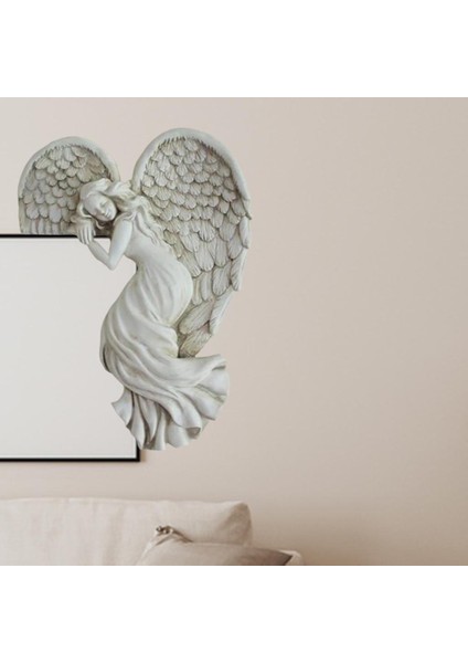 Açı Uyuklama Raf Bakıcısı Heykel Dış Dolap Reçine Figürinler Koleksiyon Doğru (Yurt Dışından) indirimleri