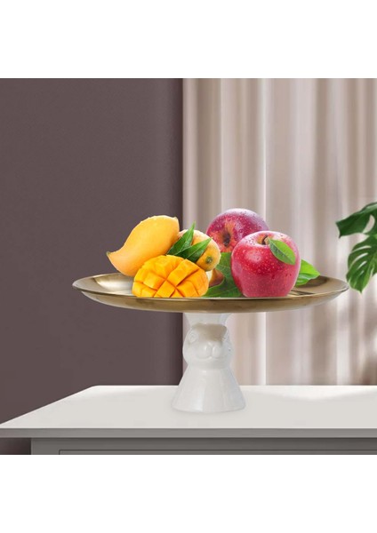 Tavşan Figürin Sundurmalar Anahtar Organizatör Tepsi Takı Metal Tutucu Dekor 10.24X4.72INCH (Yurt Dışından) fırsatları