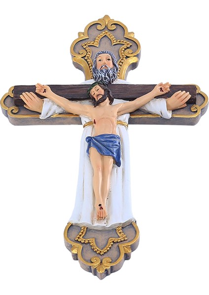 Kutsal Haç Duvar Dini Hıristiyan Hediyesi (Yurt Dışından)