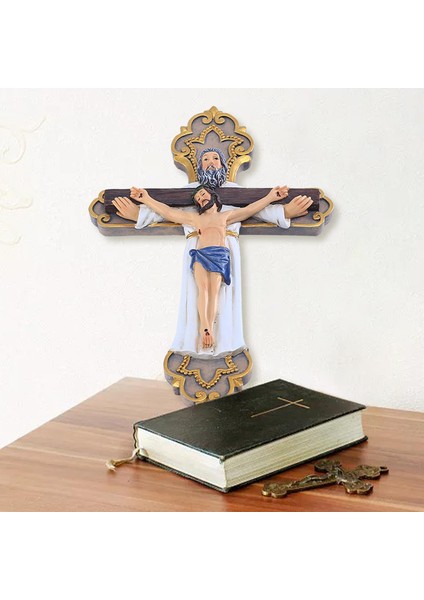 Kutsal Haç Duvar Dini Hıristiyan Hediyesi (Yurt Dışından) indirimleri