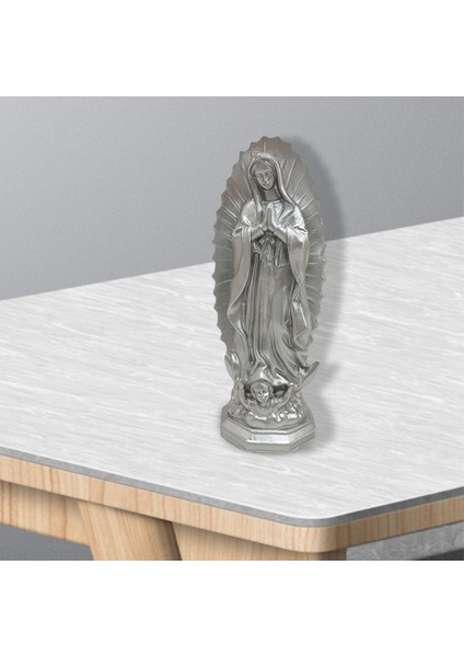 Reçine Virgin Mary Heykel Figürü Kutsanmış Anne El Yapımı Masaüstü Dekorasyon (Yurt Dışından) fırsatları