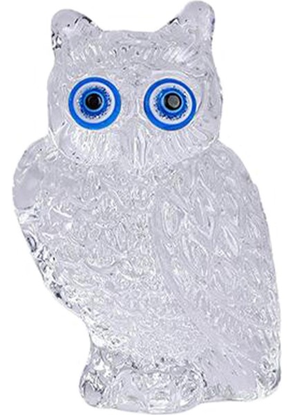 Modern 3D Kristal Sanat Baykuş Süs Kağıt Ağırlık Hayvan Figürinleri Ofis Dekoru (Yurt Dışından) fiyatları