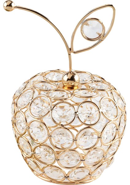 2x Modern Kristal Meyve Heykelleri Ofis Otel Odası Masaüstü Meyve ve Armut Için Heykelcik Dekoru (Yurt Dışından) fiyatları