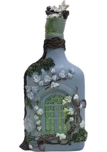 Masa Dekorasyonu Için Reçine Işık Şişesi Figürin El Sanatları (Yurt Dışından) fiyatları