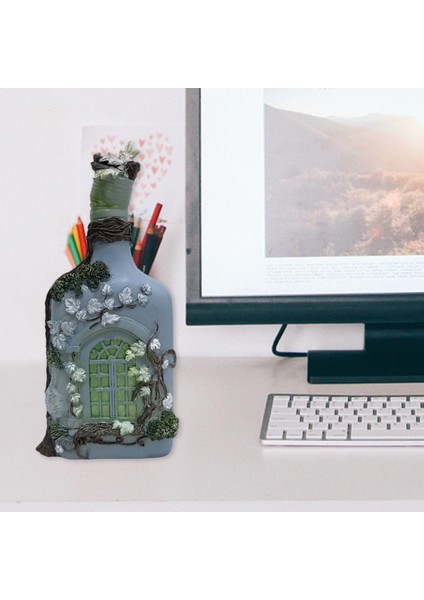 Masa Dekorasyonu Için Reçine Işık Şişesi Figürin El Sanatları (Yurt Dışından) fırsatları