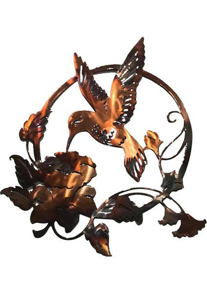 Kuş Metal Duvar Sanat Dekor Bahçe Heykelleri Siluet Duvar Heykelleri Altın Asılı (Yurt Dışından) fiyatları