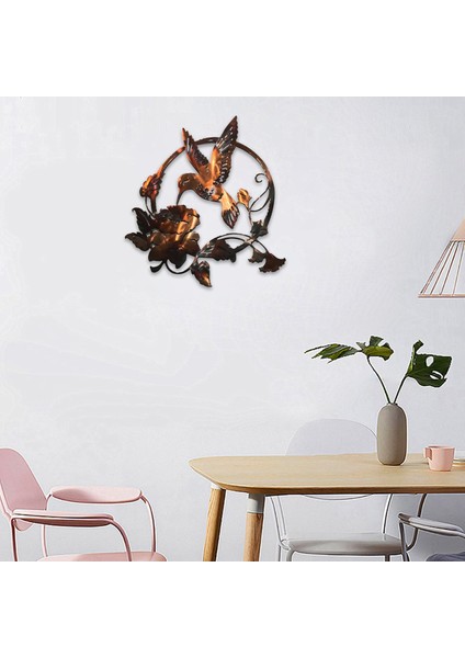 Kuş Metal Duvar Sanat Dekor Bahçe Heykelleri Siluet Duvar Heykelleri Altın Asılı (Yurt Dışından) fırsatları
