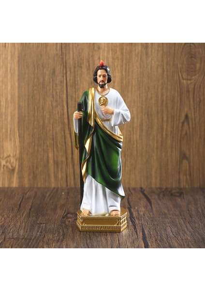 8.5 "küçük Santa Heykelcik Dini Dekorasyon El Sanatları Hediye Heykel Figürin (Yurt Dışından)