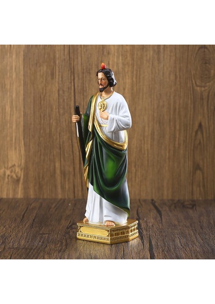 8.5 "küçük Santa Heykelcik Dini Dekorasyon El Sanatları Hediye Heykel Figürin (Yurt Dışından) modelleri