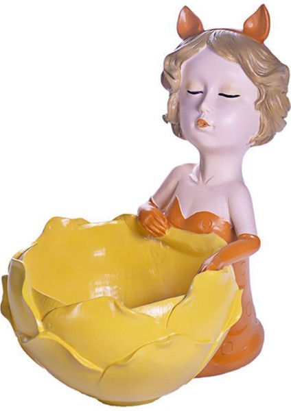 Modern Mücevher Hinko Saklama Kutusu Tepsi Heykel Sunurları Masaüstü Için Şeker 11.3CMX17.2CMX17.8CM (Yurt Dışından)