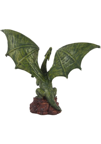Retro Yeşil Ejderha Figürin Modeli Heykel Ofis Odası Dekor Zanaat 5.5 '' (Yurt Dışından) fiyatları