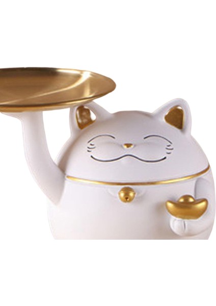 Saatler, Mücevherler, Ruj Tutucu Holdotlar Için Kedi Heykel Masası Depolama Sanat Figürinleri (Yurt Dışından) fiyatları