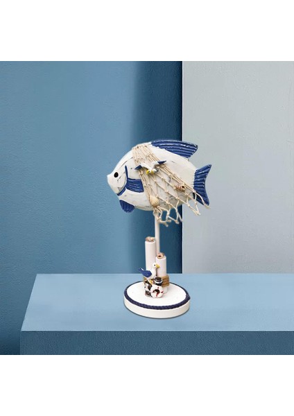 Akdeniz Hayvan Figürinleri Masaüstü Peri Bahçe Balıkları Için Süslemeler Heykeli 5.51X9.06INCH (Yurt Dışından) indirimleri