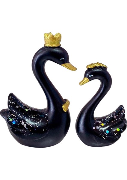 Minyatür Swan Heykeli Heykel Sanat Tablosu Gösterge Tablosu (Yurt Dışından) fiyatları