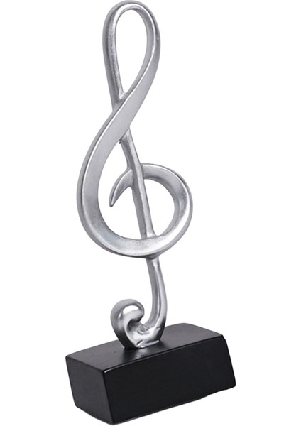 Iskandinav Müzik Notu Ofis Koleksiyon Evi Gümüş Için Heykel Reçine Heykel Süslemesi (Yurt Dışından) modelleri