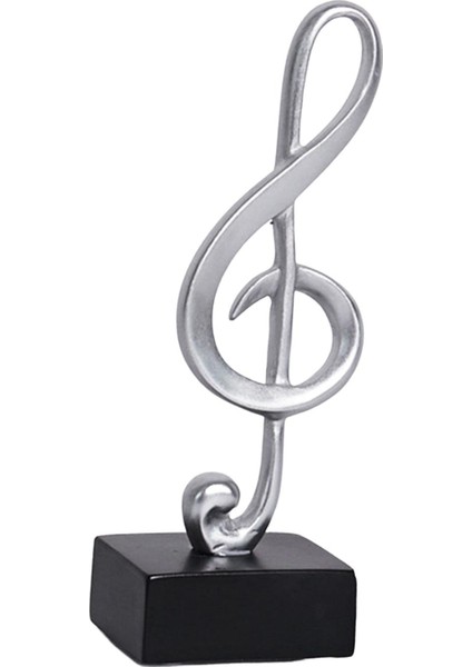 Iskandinav Müzik Notu Ofis Koleksiyon Evi Gümüş Için Heykel Reçine Heykel Süslemesi (Yurt Dışından) indirimleri
