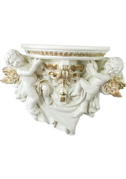 Çok Işlevli Duvar Yüzen Raf Ekran Heykel Oturma Odası Ev Dekoru Bej (Yurt Dışından) fiyatları