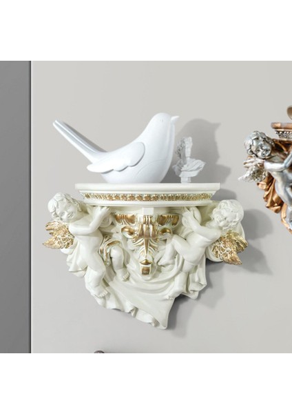 Çok Işlevli Duvar Yüzen Raf Ekran Heykel Oturma Odası Ev Dekoru Bej (Yurt Dışından) fırsatları