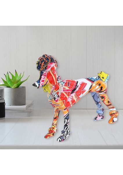 Graffiti Art Reçine Heykelcik Heykel Süsü Kaniş Dekorasyonu (Yurt Dışından) fırsatları