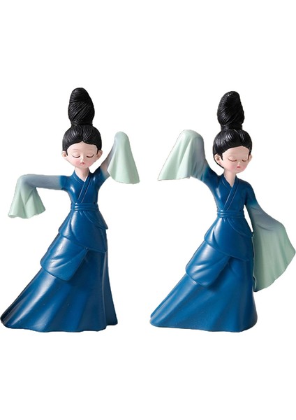 Dansçı Heykelcik Reçine Heykeli Heykel Figürü Yatak Odası Masaüstü Hediyesi 2x Büyük (Yurt Dışından)