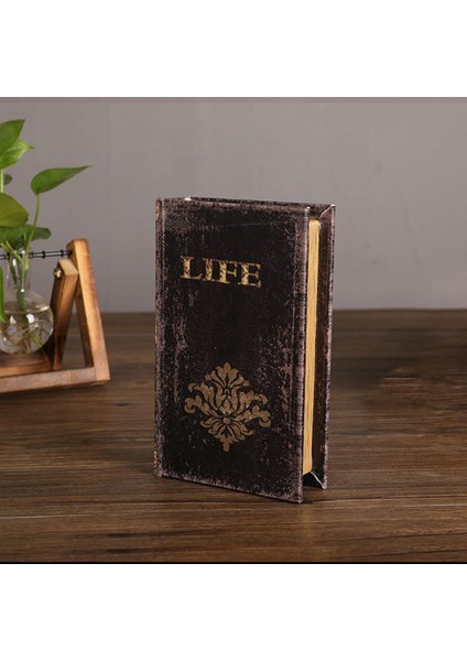 Simülasyon Kitabı Süsler Depolama Kutusu Ahşap Kitaplık Oturma Odası Otel Yaşamı (Yurt Dışından) fiyatları