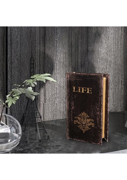 Simülasyon Kitabı Süsler Depolama Kutusu Ahşap Kitaplık Oturma Odası Otel Yaşamı (Yurt Dışından) indirimleri