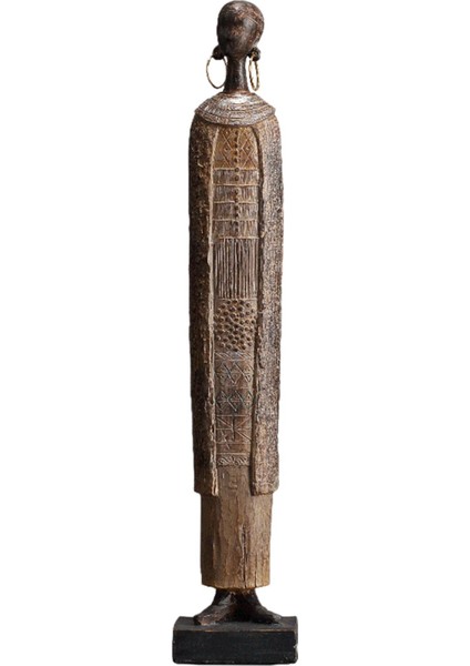 Afrika Figürinler Modern Ev Oturma Odası B (Yurt Dışından)