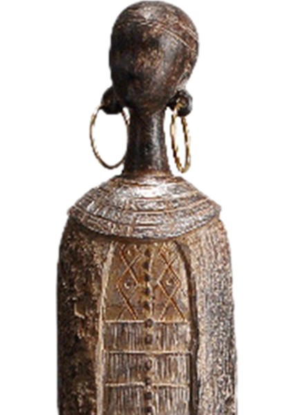 Afrika Figürinler Modern Ev Oturma Odası B (Yurt Dışından) fırsatları