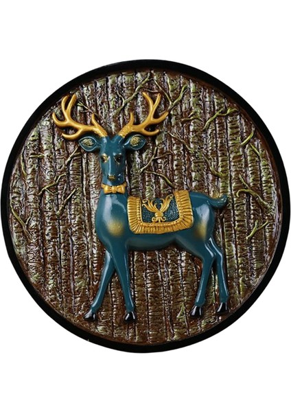 Geyik Heykel Heykel Süsleme Ren Geyiği Figürinler Duvar Dekorasyon El Sanatları Geyik Ayakta (Yurt Dışından)