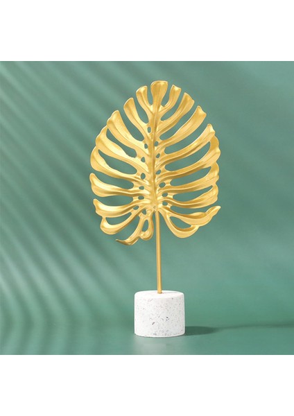 Sanat Reçine Tüy Yaprağı Heykel Heykel Heykel Süsleme Figürü Dekor 19.5X10CM (Yurt Dışından) fiyatları