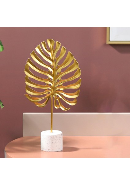 Sanat Reçine Tüy Yaprağı Heykel Heykel Heykel Süsleme Figürü Dekor 19.5X10CM (Yurt Dışından) indirimleri