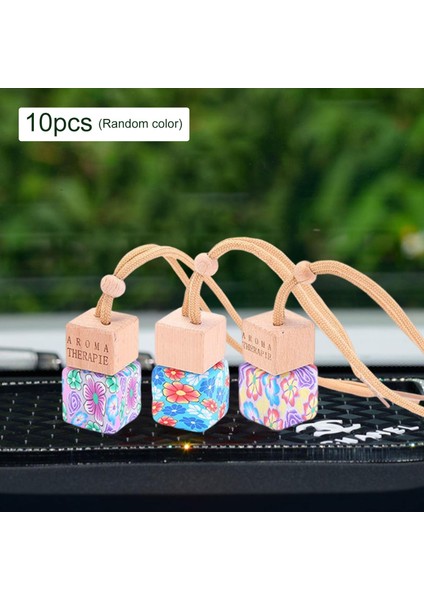 10PCS Boş Araba Hava Fazonu Şişeleri Parfüm Asma Araç Süsleri (Yurt Dışından)