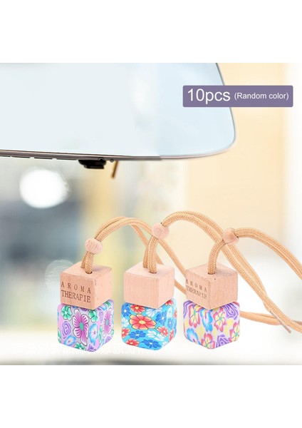 10PCS Boş Araba Hava Fazonu Şişeleri Parfüm Asma Araç Süsleri (Yurt Dışından)