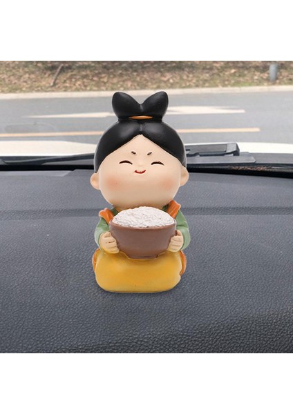 Çin Tarzı Kız Figürinler Otomatik Iç Kontrol Paneli Süslemeleri Kek Topper Pirinç (Yurt Dışından) modelleri