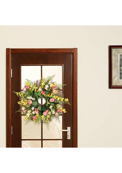 Ön Dekoratif 16 Inç Kış Çelenk Paskalya Yayını (Yurt Dışından) indirimleri