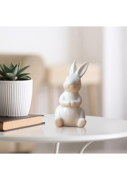 6 Adet Heykelcik Paskalya Hayvan Heykeli Kitaplık Masaüstü 6.5x7.3cm (Yurt Dışından) modelleri