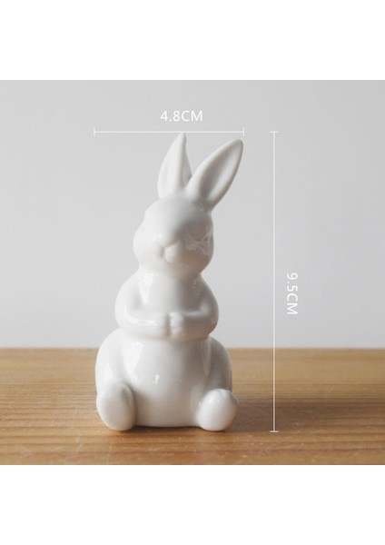 6 Adet Heykelcik Paskalya Hayvan Heykeli Kitaplık Masaüstü 6.5x7.3cm (Yurt Dışından) fırsatları