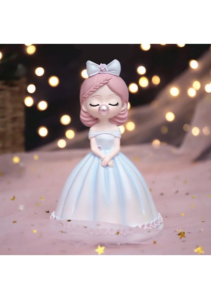 Sevimli Kız Heykelcik Heykel Kek Topper Sanatı Oturma Odası Düğün Dekorasyonu E (Yurt Dışından) indirimleri