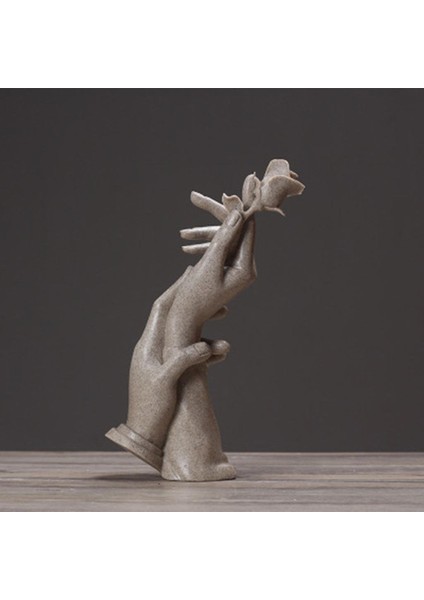 Masaüstü Dekoratif Heykel, Elde Rose Evde Oturma Odası Yatak Odası Yaratıcı (Yurt Dışından) indirimleri