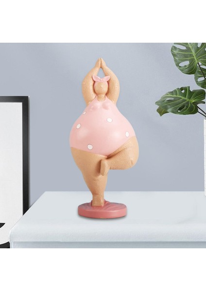 Yaratıcı Yoga Kız Heykeli Meditasyon Masa El Sanatları Ev Rafı Dekor Pembe A (Yurt Dışından) indirimleri