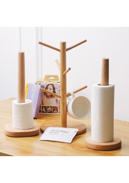 Ahşap Atık Kupa Tutucu 6 Şube Asma Ağaç Bardakları Kurutma (Yurt Dışından) modelleri