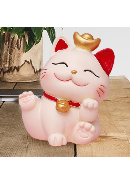 Şanslı Kedi Süsleri Feng Shui Servet Hoşgörme Servet Oturma Ayağı (Yurt Dışından) modelleri
