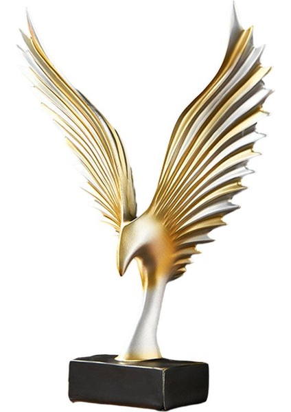 Dekoratif Süs Heykel Hayvan Heykelleri Sevgilisi Için Hediye Beyaz Altın (Yurt Dışından)